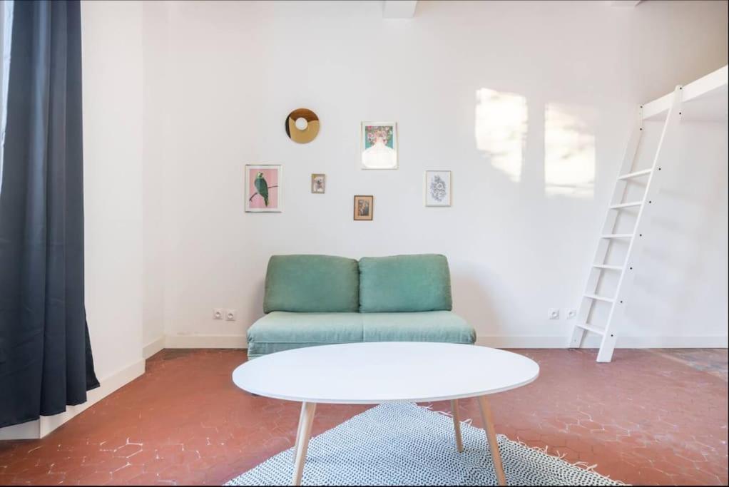 Apartmán Super T2 Cosy Cours Julien 32Dam Marseille Exteriér fotografie